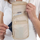 RFID Blocking Neck Wallet