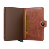 Mini Wallet Vintage Cognac/Brown