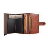 Mini Wallet Vintage Cognac/Brown