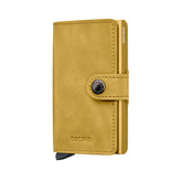 Mini Wallet Vintage Yellow