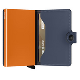Miniwallet // Matte Nightblue & Orange
