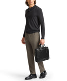 Harrision Sycamore Slim Briefcase // Black