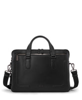 Harrision Sycamore Slim Briefcase // Black