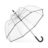 Rain Essentials 52" in Stick Umbrella // Clear Black - “available in store only”