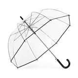 Rain Essentials 52" in Stick Umbrella // Clear Black - “available in store only”