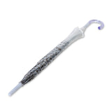Rain Essentials 52" in Stick Umbrella // Silver Dots - “available in store only”