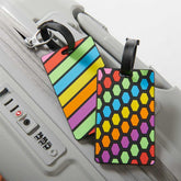 Luggage Tags Rubberize - 2packs