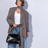 Alba Frame Large Shoulder Bag