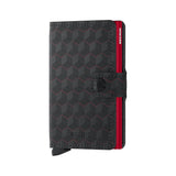 Miniwallet Optical Black-Red