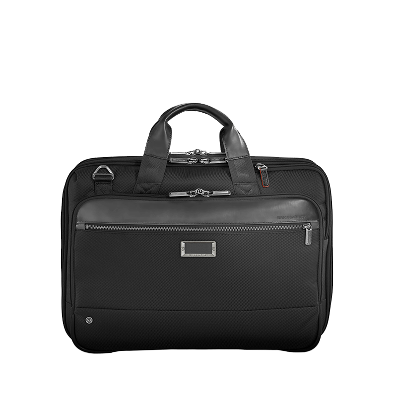 Briggs & Riley Medium Expandable Brief // Black