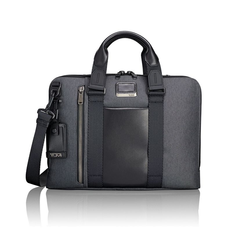 Tumi alpha bravo aviano slim briefcase Clearance