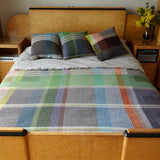 Wallace Sewell Lambswool Bed Throw PINSTRIPE // FLORENCE