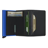 Slimwallet  // Matte Balck & Blue