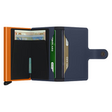 Miniwallet // Matte Nightblue & Orange