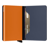 Slimwallet  // Matte Nightblue & Orange