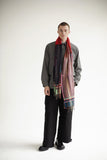 Wallace Sewell Lambswool wraps Pymoor - Cinnabar RED/PINK/NAVY