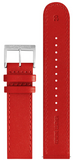 LEATHER WATCH STRAP 16mm// Red