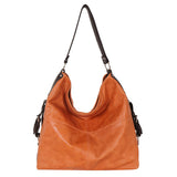 Simone Large Leather  Shoulder Bag