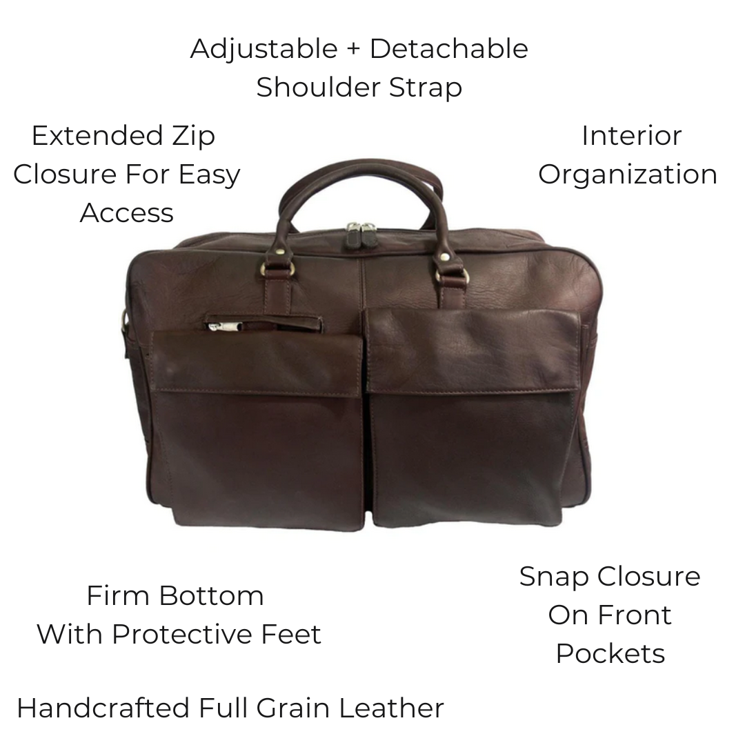 Prim time duffel leather – pertuttistore - Main Image