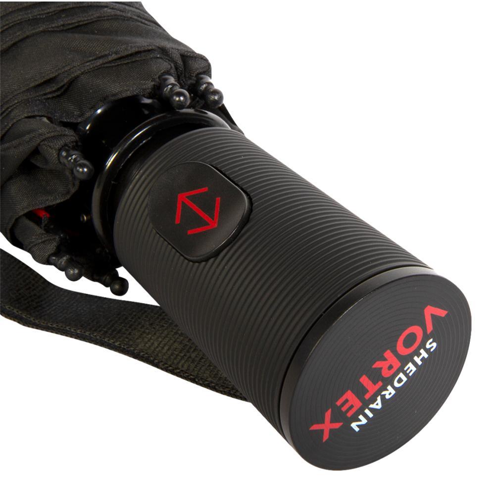 ShedRain VORTEX Auto Compact Umbrella // BLACK – pertuttistore
