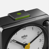 Braun - Classic Travel Alarm Clock // Black-White