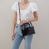 Sable Crossbody in Polished Leather