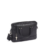 Harrison Sycamore Leather Slim Brief // Black