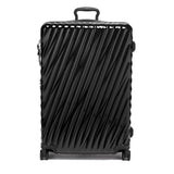 19 Degree Black Extended Trip Expandable 4 Wheeled Packing Case 30"