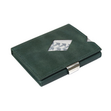 Exentri Leather Wallet - Emerald Green - Laid