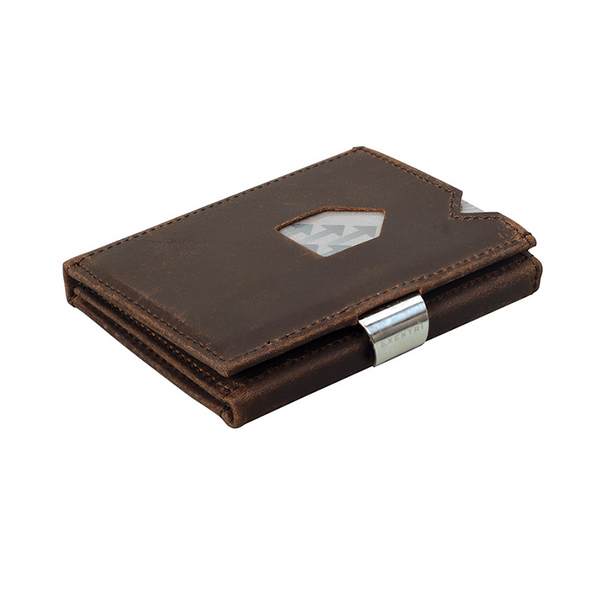 Leather Wallet // Nubuck Brown – pertuttistore