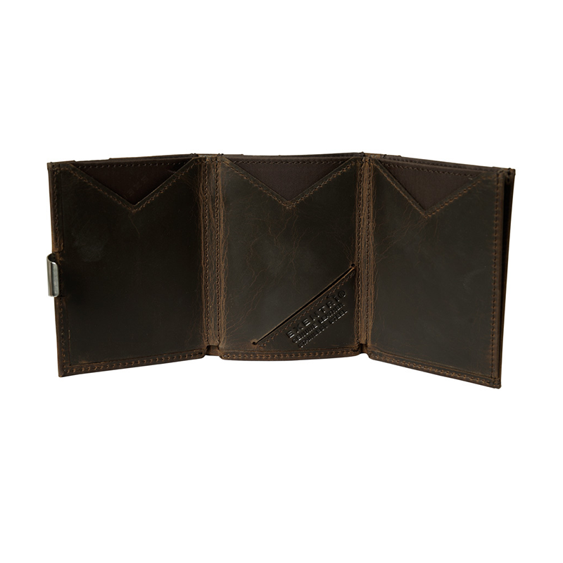 Leather Wallet // Nubuck Brown – pertuttistore