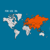 Europe & Asia Map