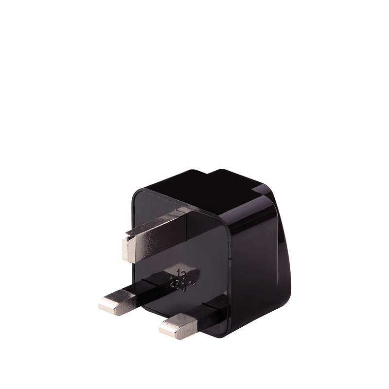 Grounded Adapter Plug for GB/Africa