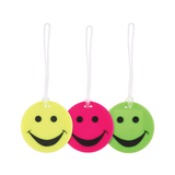 Smiley Face Rubber Luggage Tag