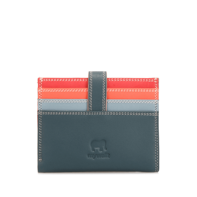 Compact BiFold Credit card holder w/ tab – pertuttistore