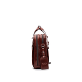 Bosca Old Leather Stringer Bag // Dark Brown