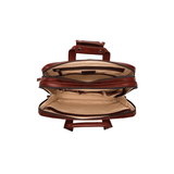 Bosca Old Leather Stringer Bag // Dark Brown