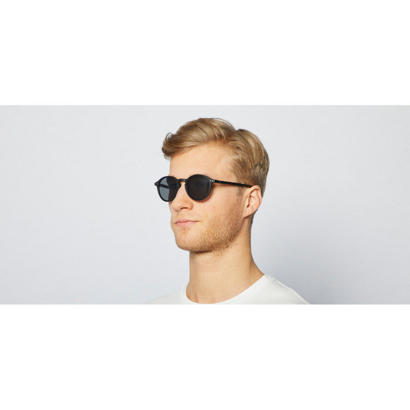 IZIPIZI Sunglass #D Black // Soft Grey Lenses – pertuttistore display picture 1