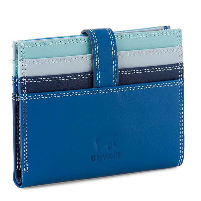 Compact BiFold Credit card holder w/ tab – pertuttistore