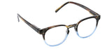 Peepers Dynomite Reading Glass // Blue/Brown