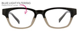 Peepers Layover Reading Glass // Black/Tan
