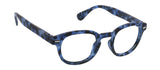 Peepers Headliner Reading Glass // Navy Tortoise