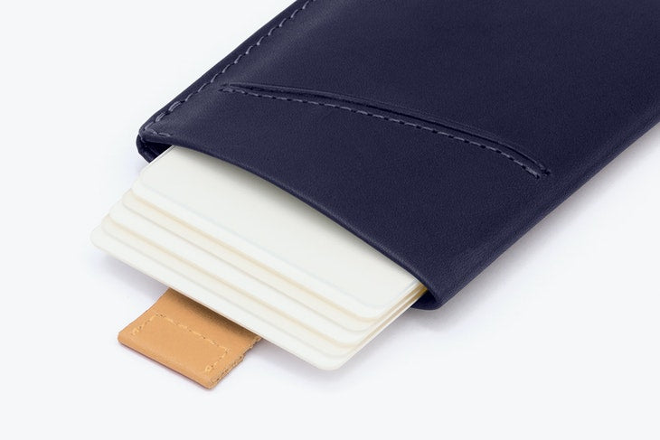 Bellroy Card Sleeve - Charcoal Cobalt – Flax Pen to Paper