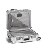 TUMI 19 DEGREE ALUMINUM Continental Carry-On // Silver