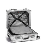 TUMI 19 DEGREE ALUMINUM Continental Carry-On // Silver