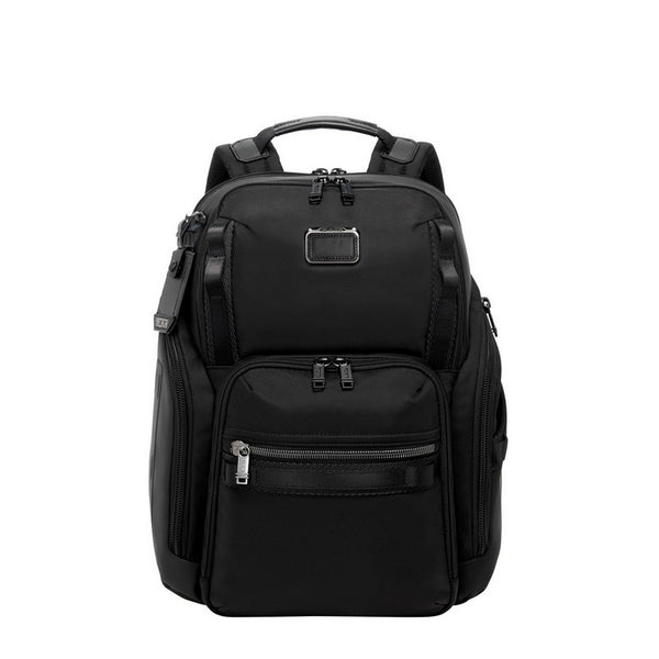 tumi alpha bravo sheppard backpack Deluxe Luggage Online Exterior Features This backpack has a zip entry to the main compartment a top carry handle with leather accents top U Tumi Alpha Bravo Navigation Backpack,