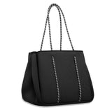 Sporty Spice Neoprene Tote // Black