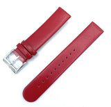 Mondaine LEATHER WATCH STRAP 18mm// RED