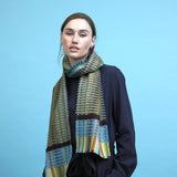 Wallace Sewell AllHallows Silk Block Scarf - TOFFEE