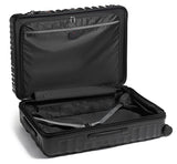 19 Degree Black Extended Trip Expandable 4 Wheeled Packing Case 30"
